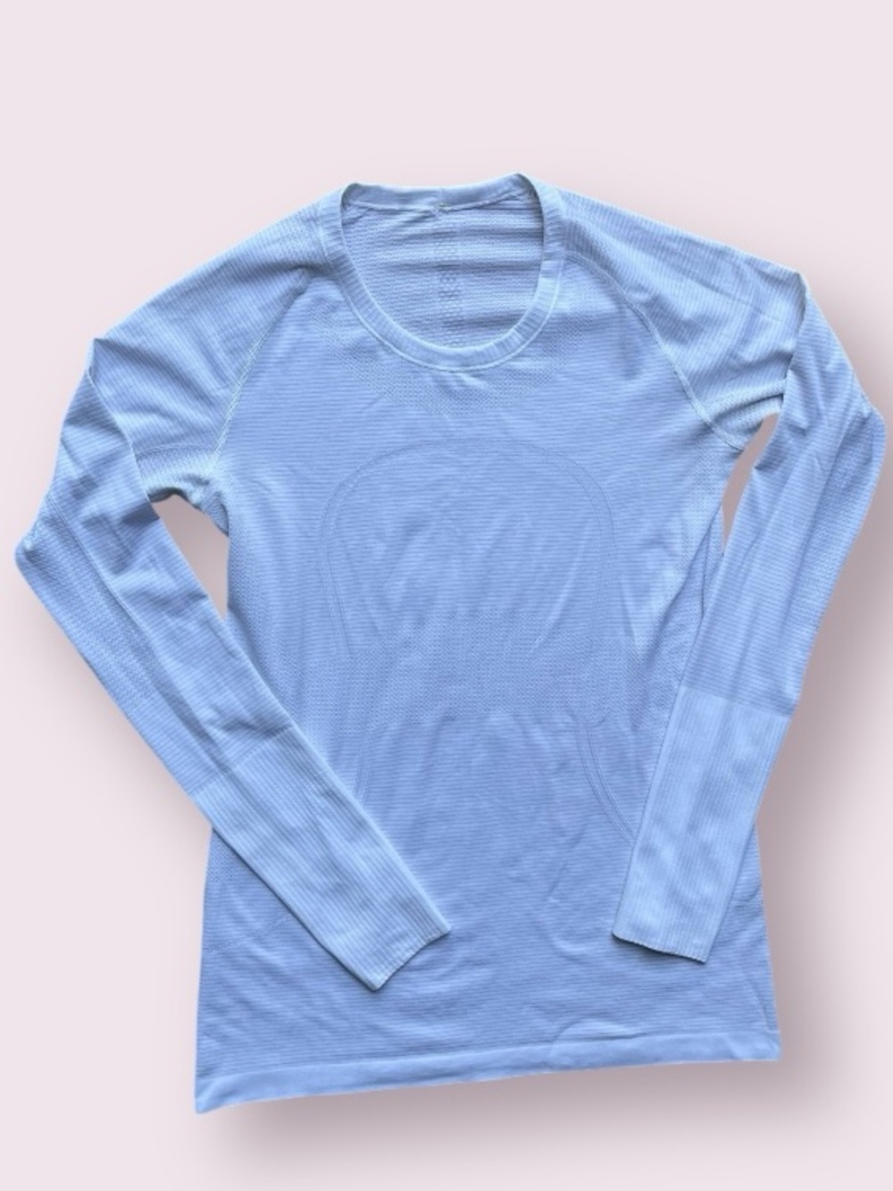 Lululemon Athletica White Long-Sleeve Seamless Performance Top Size 10 - Picture 5 of 12